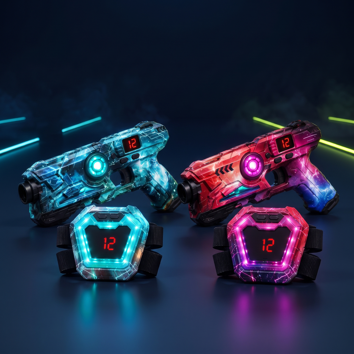 NeonTag starry laser tag set