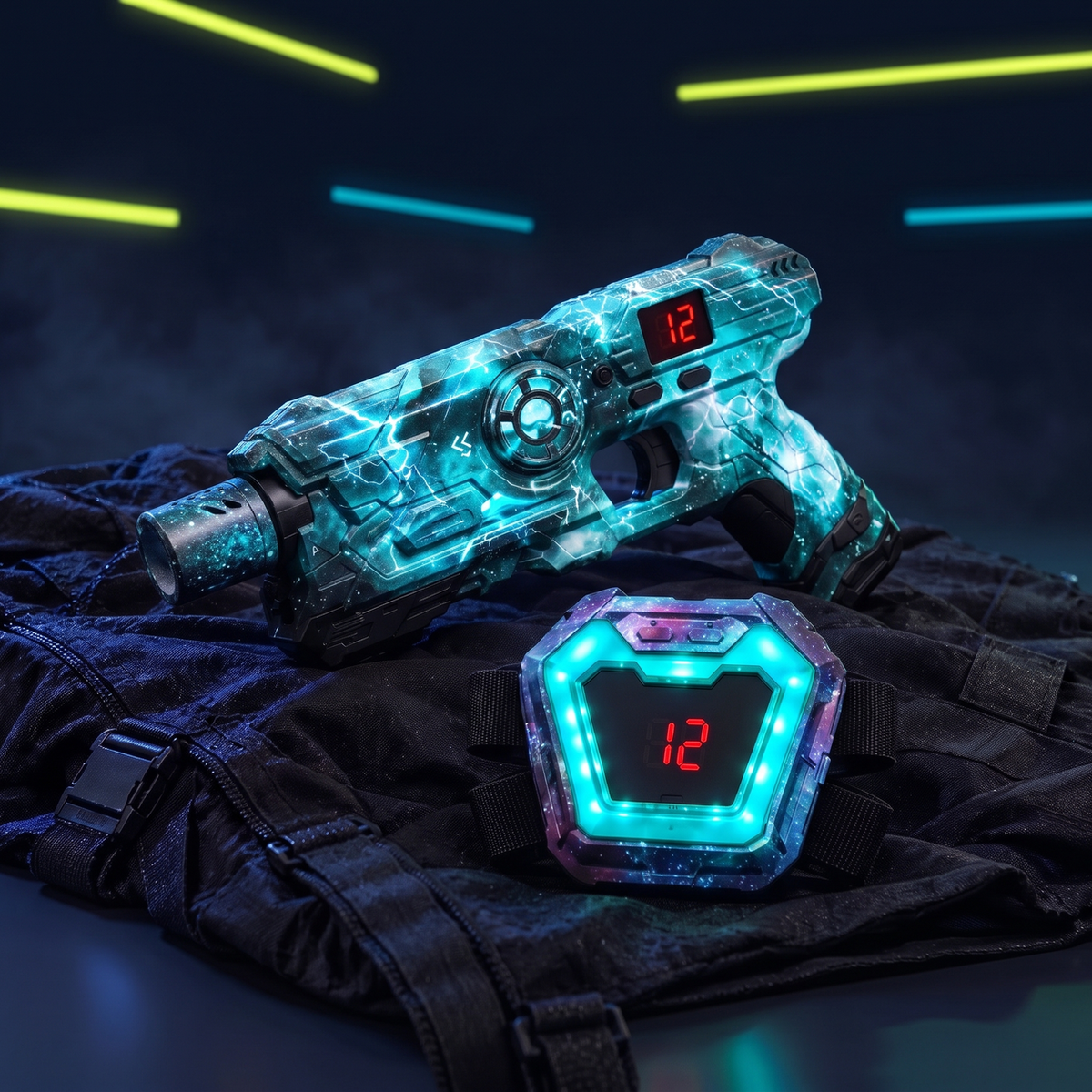 NeonTag starry laser tag set